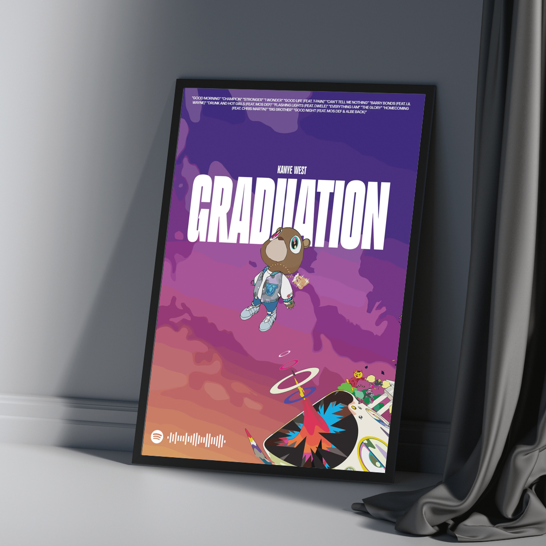 Kanye West Graduation Album Cover