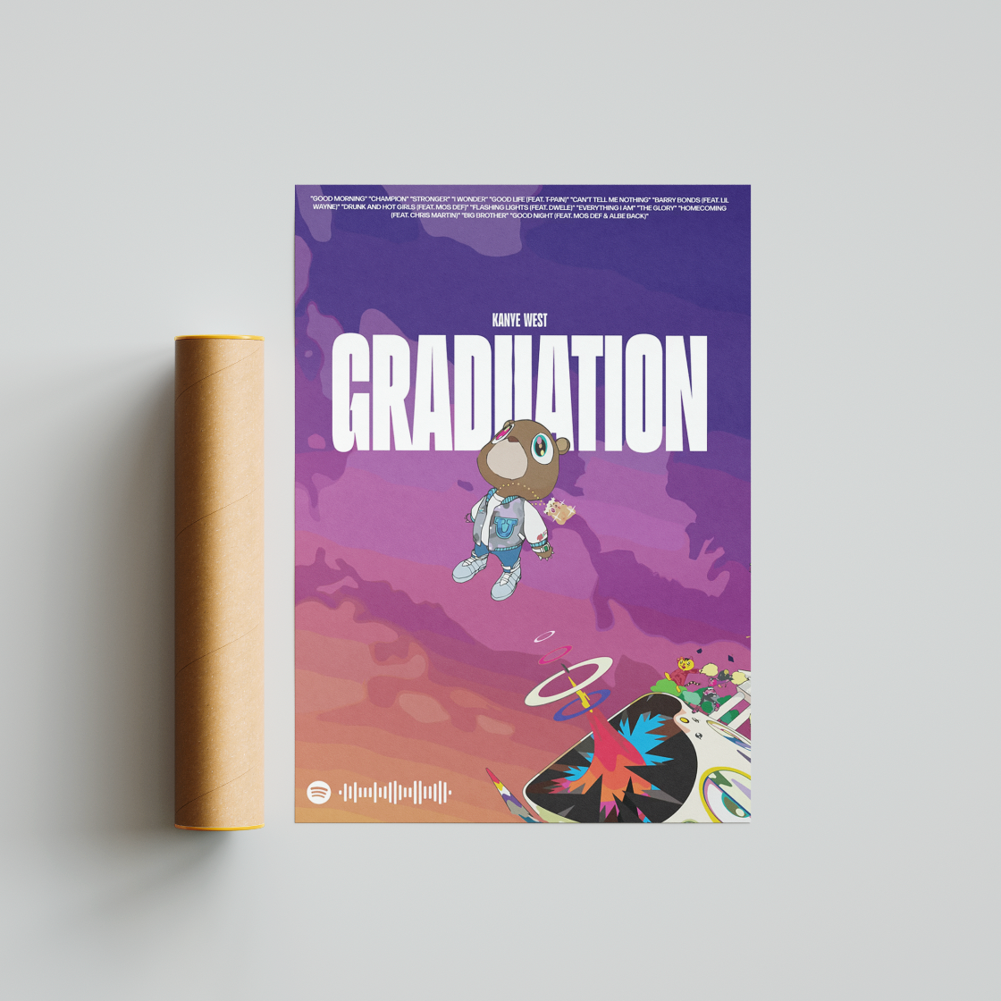 Kanye West Graduation Album Cover