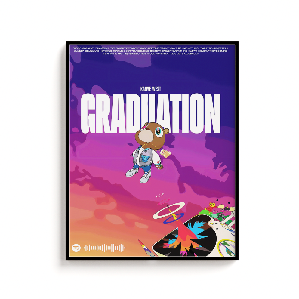 Kanye West Graduation Album Cover