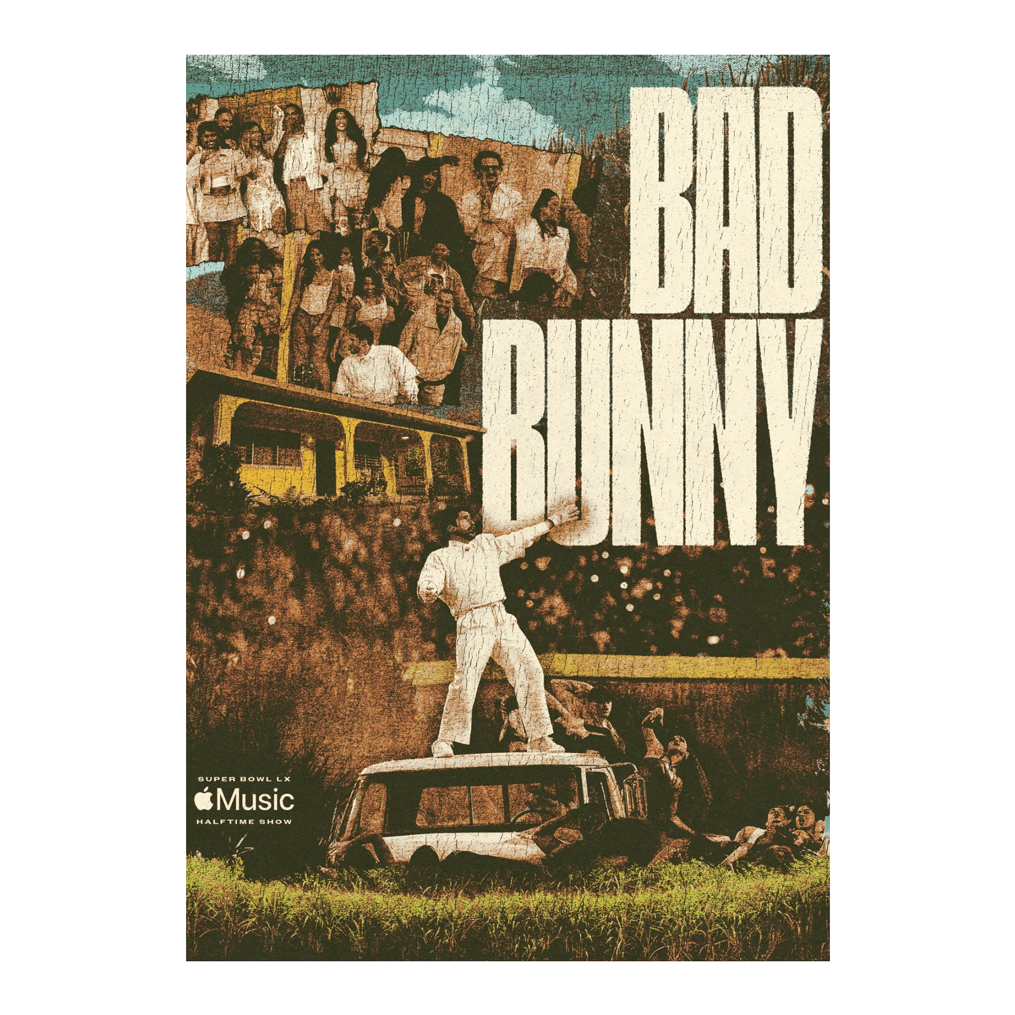 Bad Bunny Half Time Show Poster