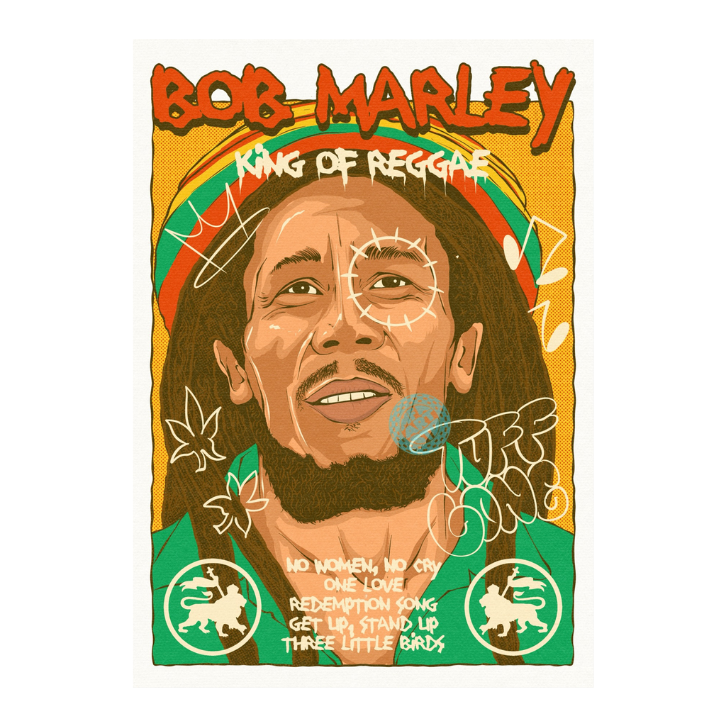 Bob Marley | King of Reggae Poster