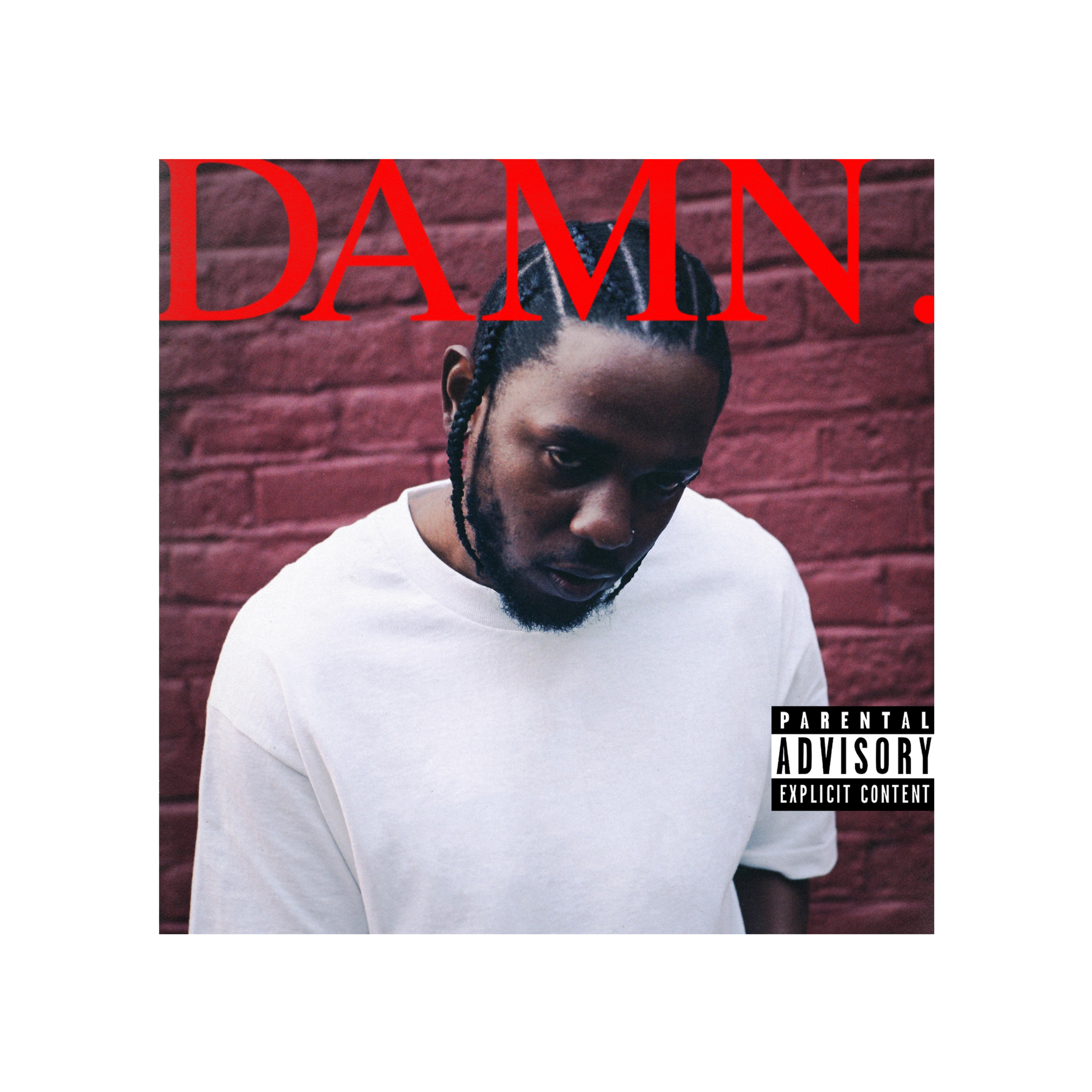 Damn Album Cover Poster | Kendrick Lamar Music Print