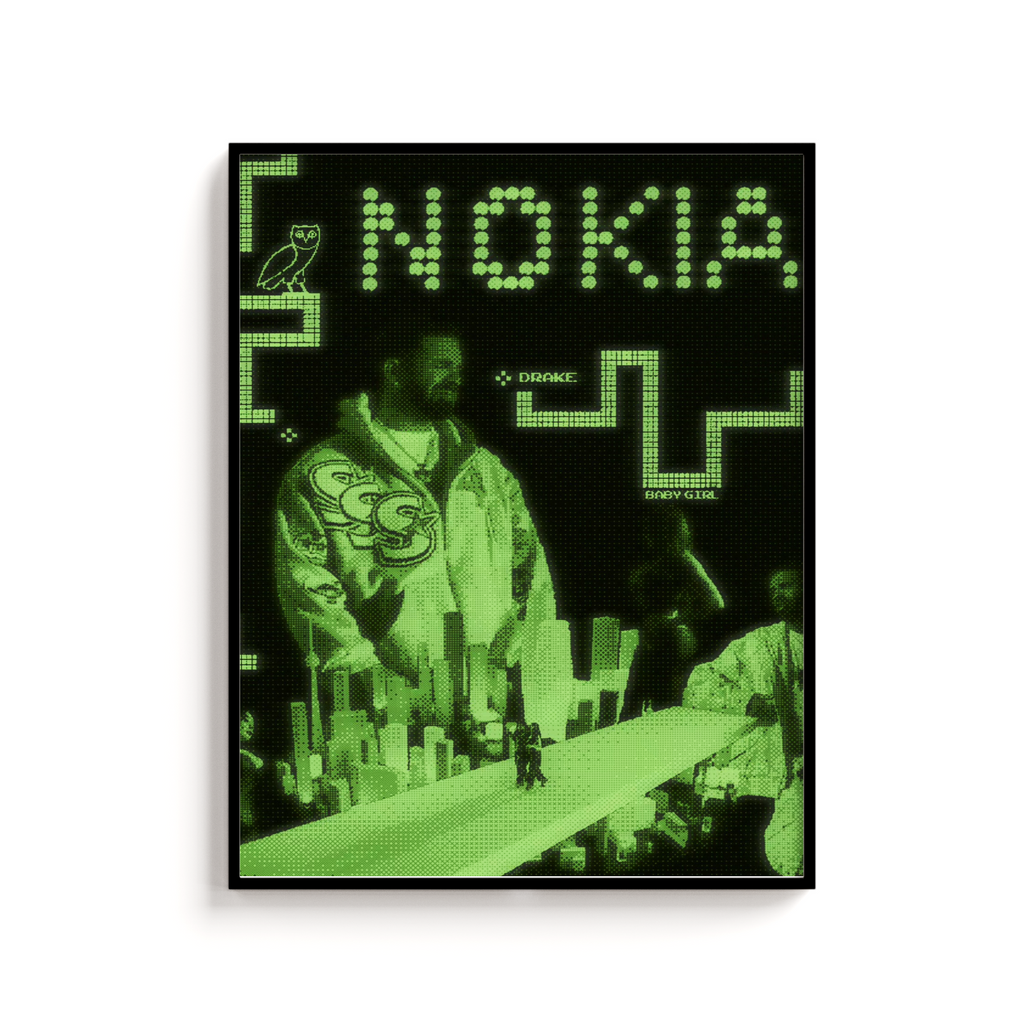 Exclusive Drake Nokia Album Cover | Drake Music Posters