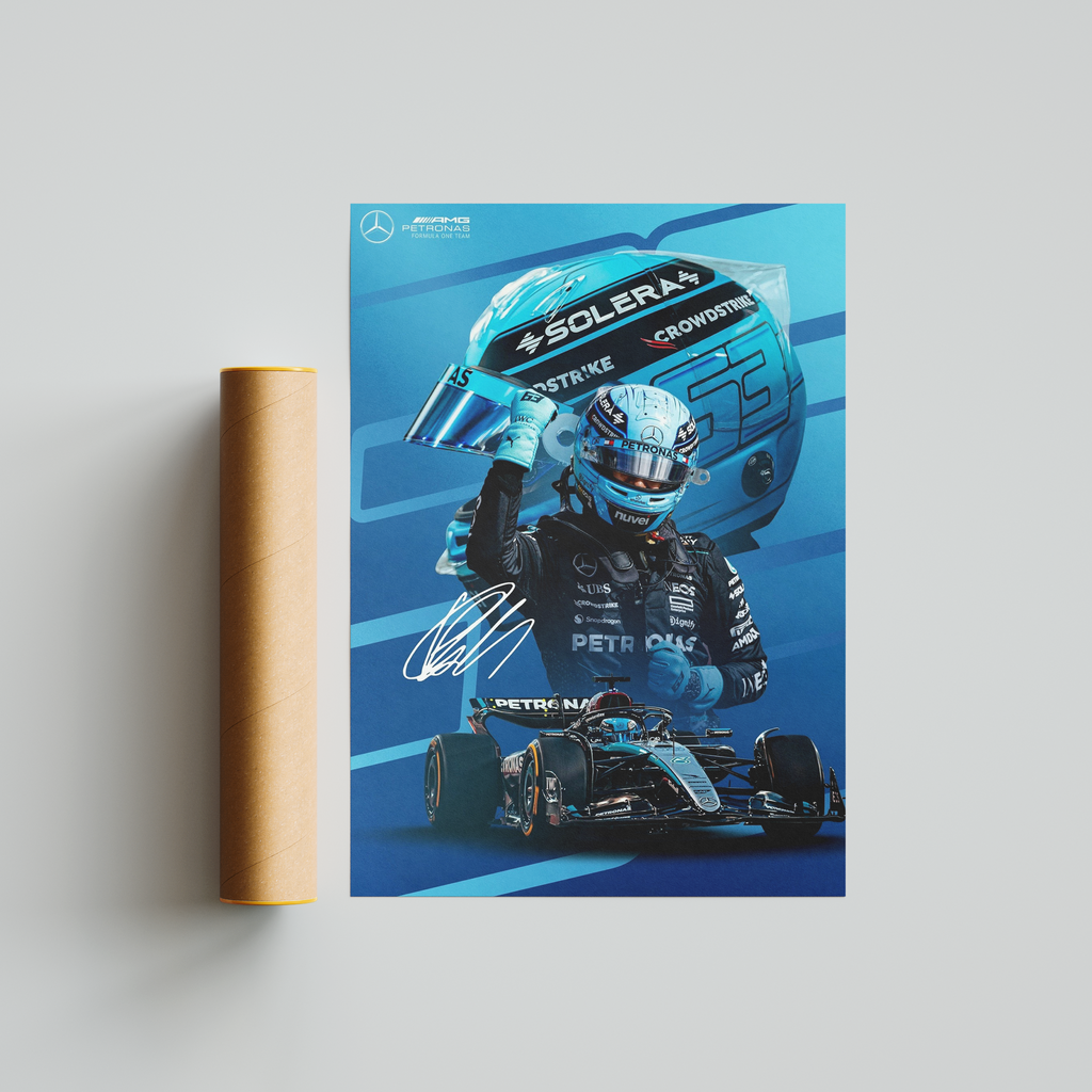 George Russell - Formula 1 poster