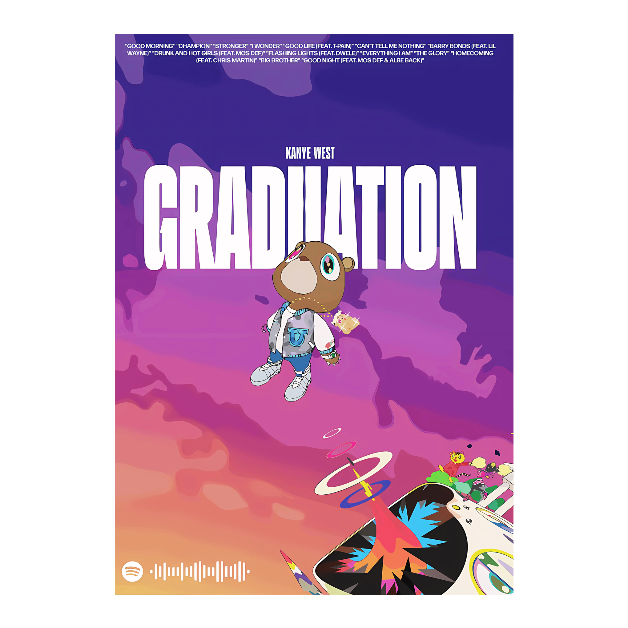Kanye West Graduation Album Cover