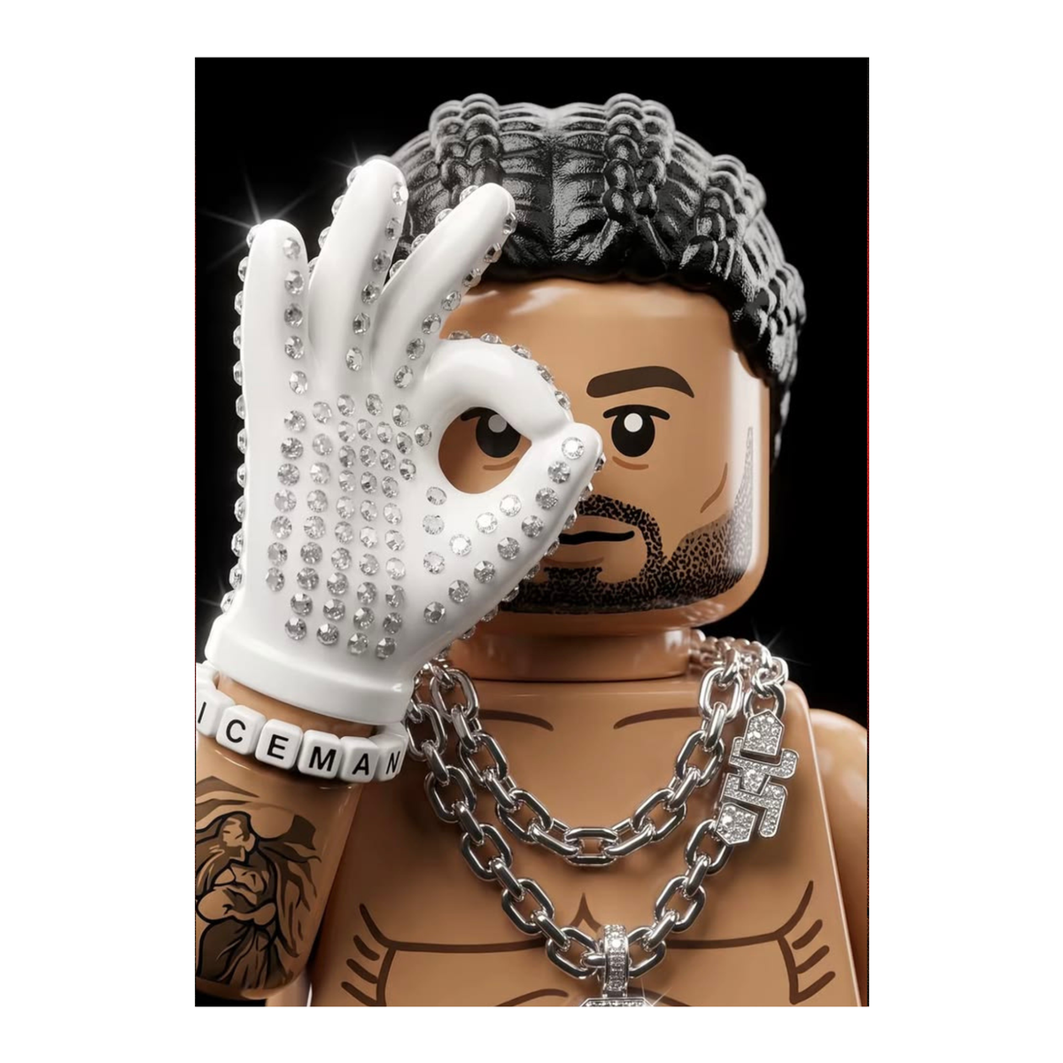 Drake Iceman Lego Album Cover
