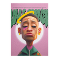 Loyle Carner Caricature Poster | Loyle Carner Wall Decor