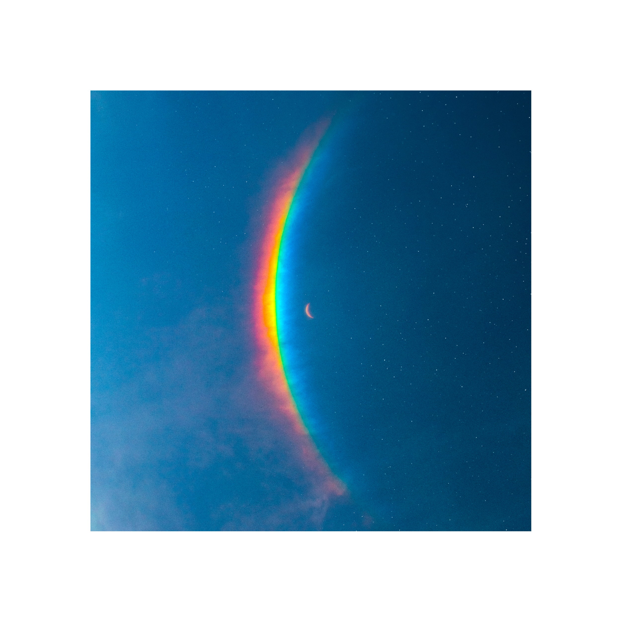 Moon Music Album Cover Poster | Coldplay Music Print