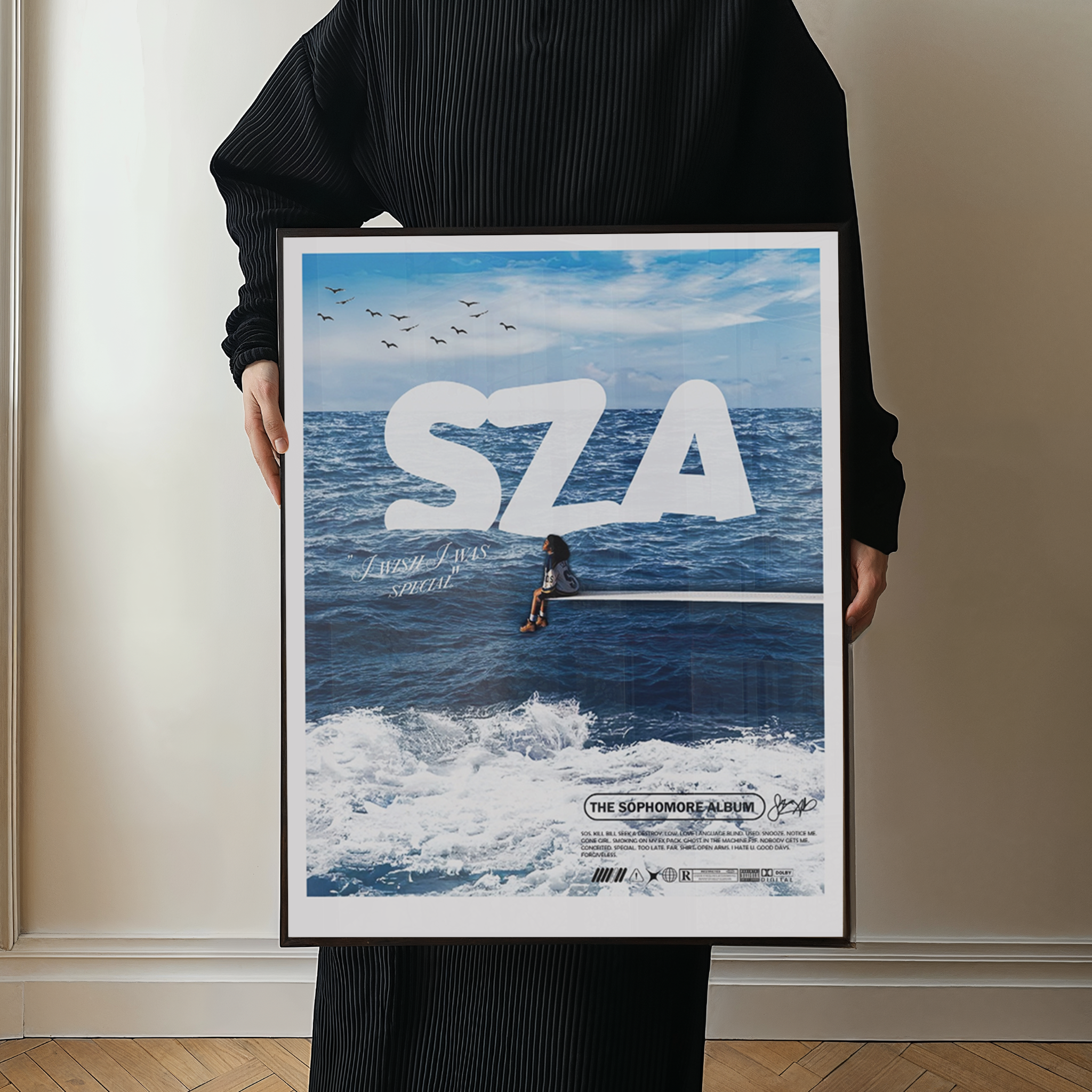 SOS Album Cover | SZA Music Print