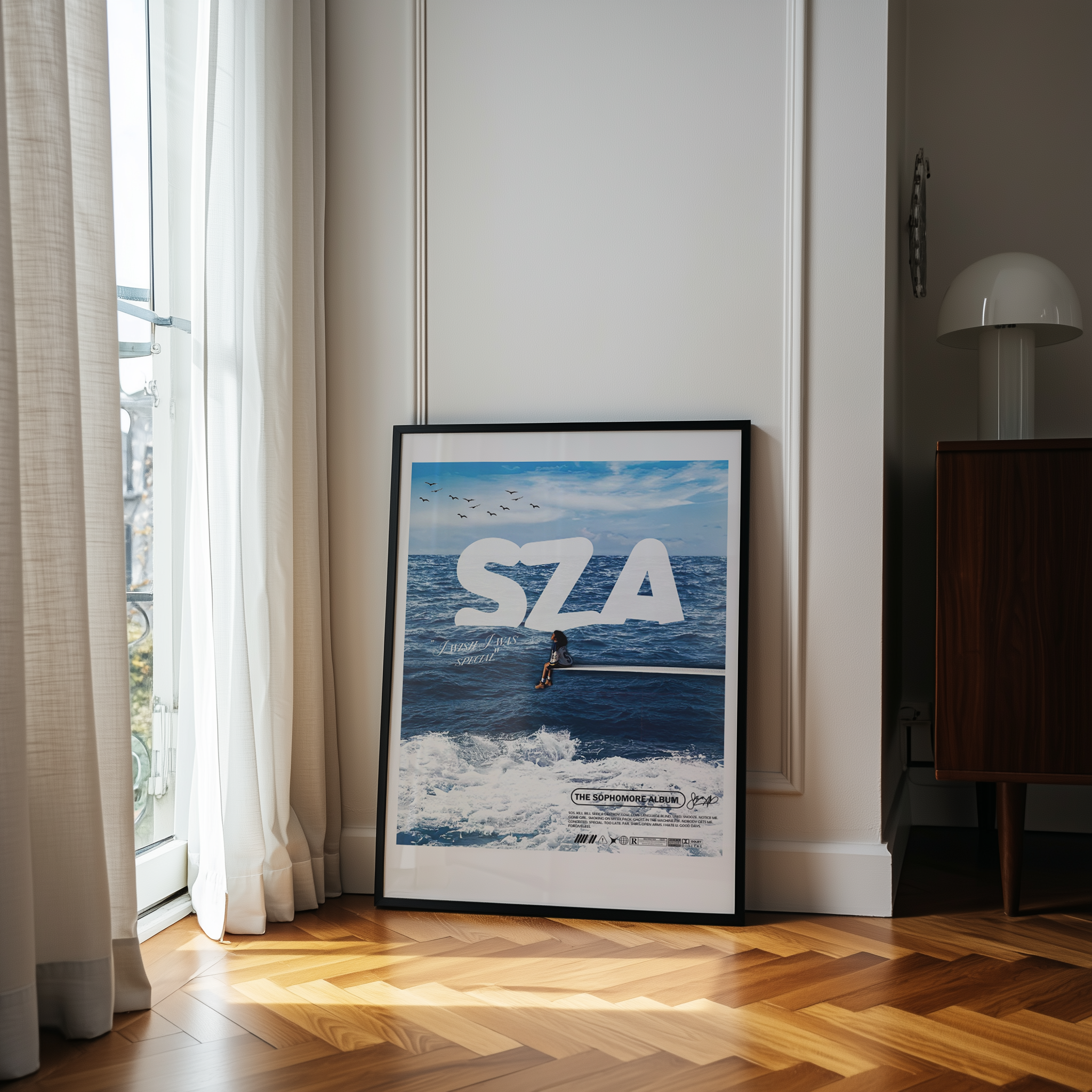 SOS Album Cover | SZA Music Print