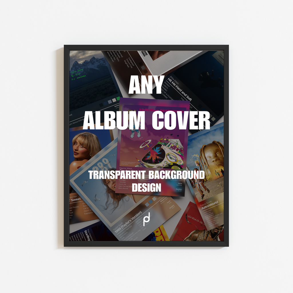 Cover Print Example Any Album Cover Print – Printz Designz