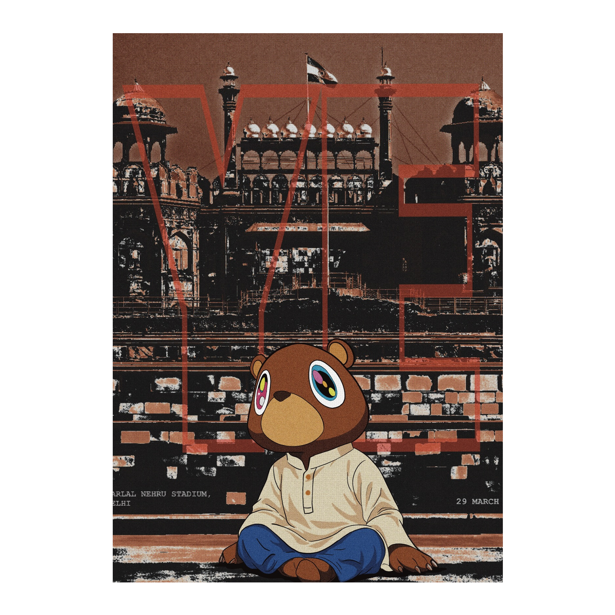Lost Graduation Bear Print | Kanye West Poster | Exclusive