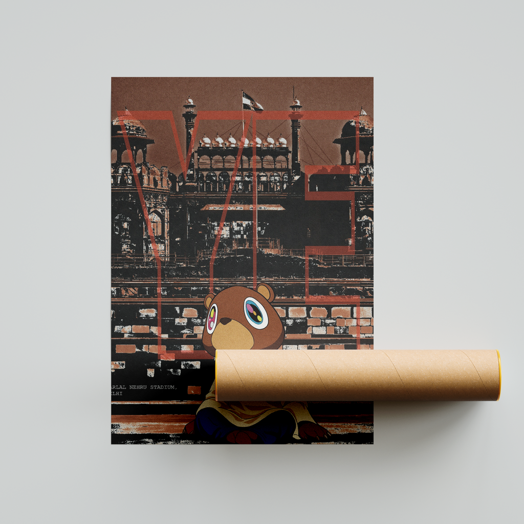 Lost Graduation Bear Print | Kanye West Poster | Exclusive