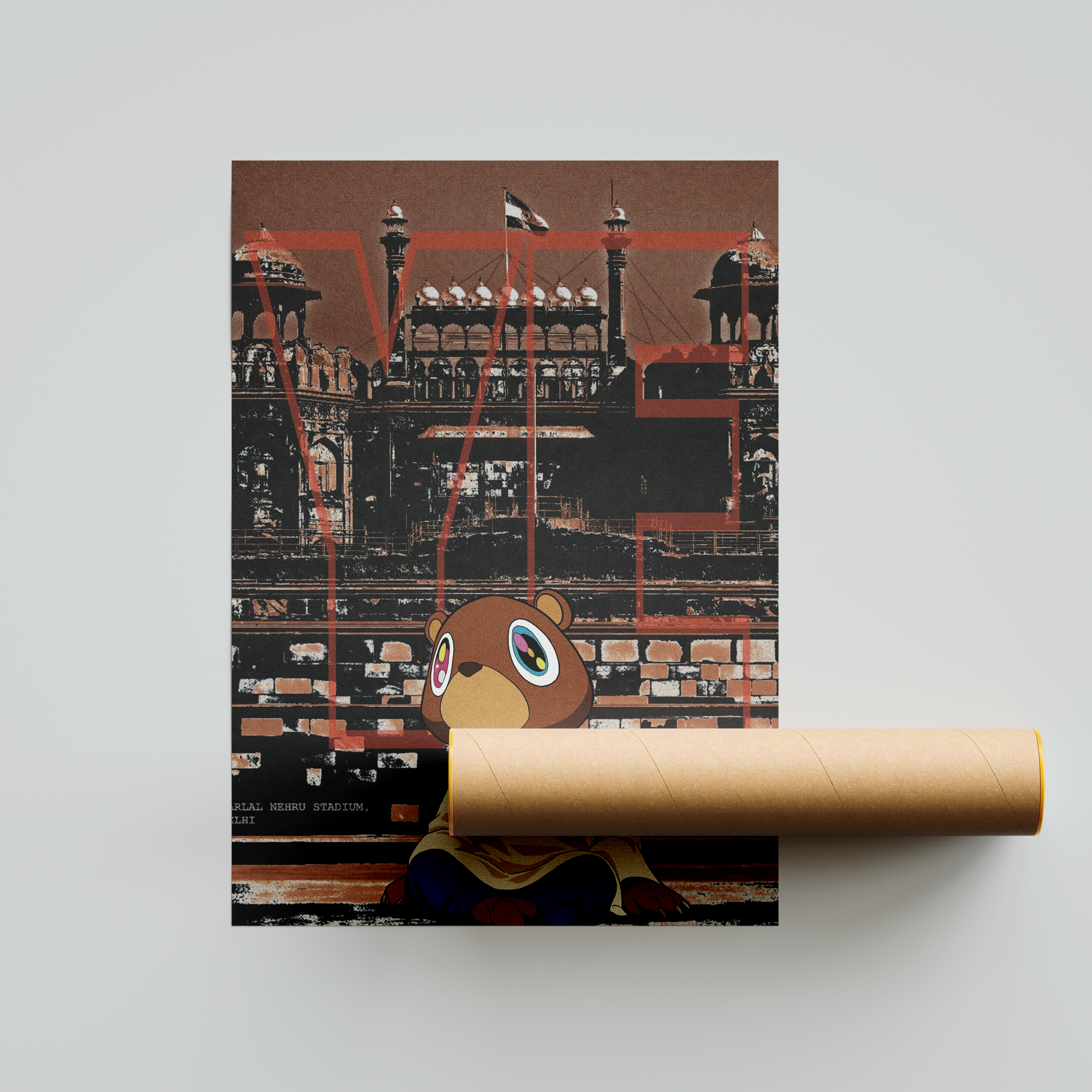 Lost Graduation Bear Print | Kanye West Poster | Exclusive